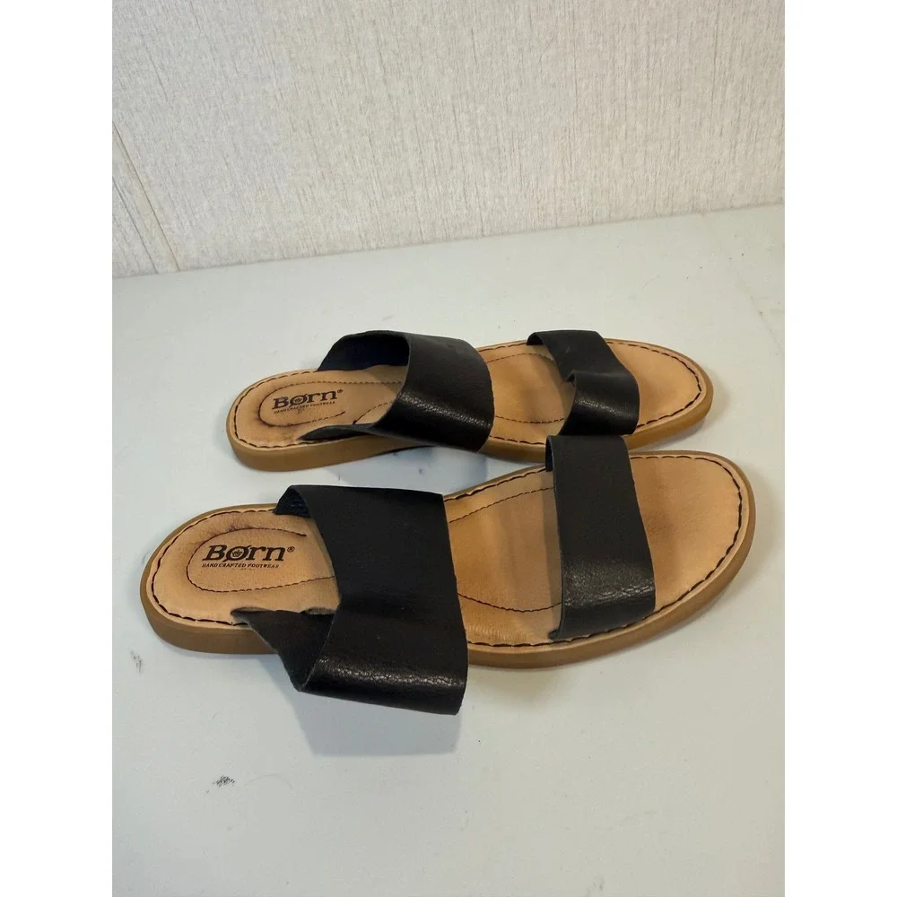 Born women‎ black sandals size 8M